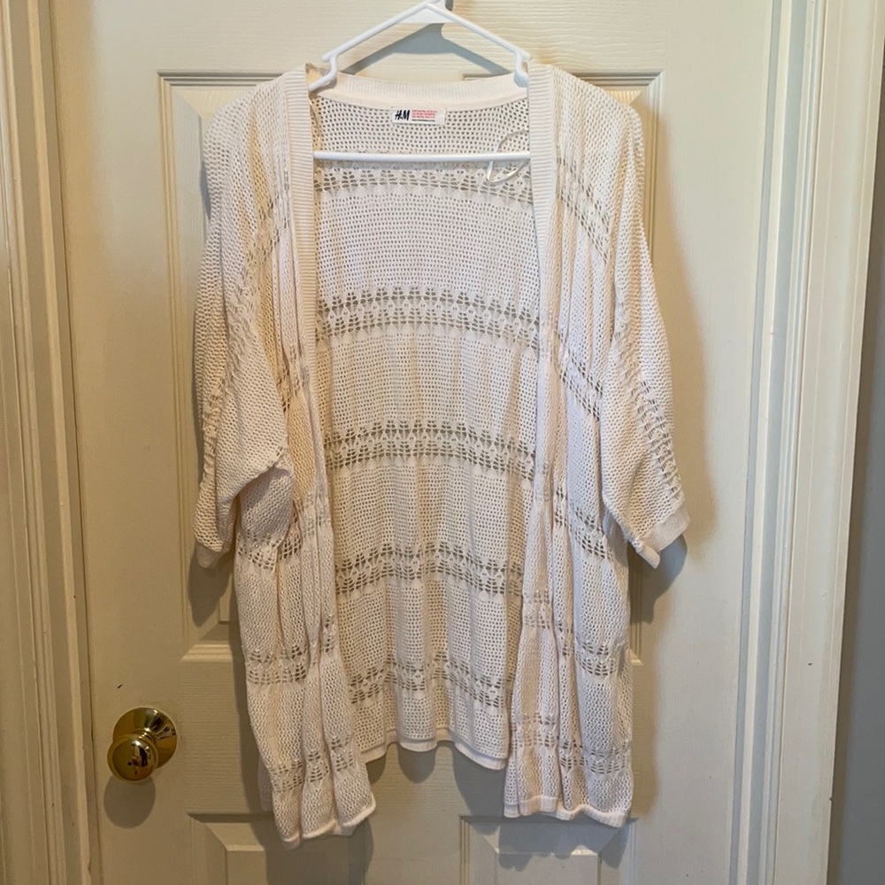 H&M Cream Cardigan